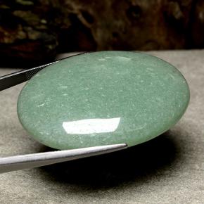 Aventurine Gemstone in 48.4 x 36.4 mm Size for Sale, Aventurine Stone in Green Color