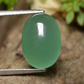 4.9ct Oval Cabochon Green Aventurine for sale thumb image of 4.9ct Oval Cabochon Green Aventurine (ID: 496855)