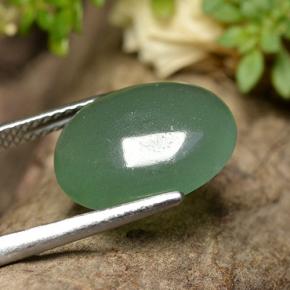 Aventurine Gemstone in 13.5 x 11 mm Size for Sale, Aventurine Stone in Green Color