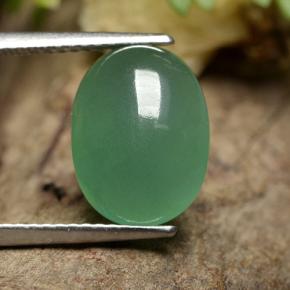 4.4ct Oval Cabochon Green Aventurine for sale thumb image of 4.4ct Oval Cabochon Green Aventurine (ID: 496858)