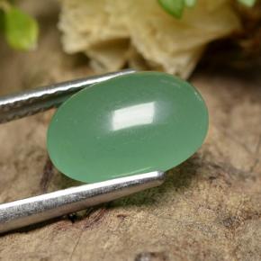 Aventurine Gemstone in 10.2 x 7.5 mm Size for Sale, Aventurine Stone in Green Color
