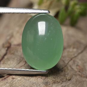 3.5ct Oval Cabochon Green Aventurine for sale thumb image of 3.5ct Oval Cabochon Green Aventurine (ID: 496879)