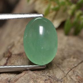 2.3ct Oval Cabochon Green Aventurine for sale thumb image of 2.3ct Oval Cabochon Green Aventurine (ID: 496885)