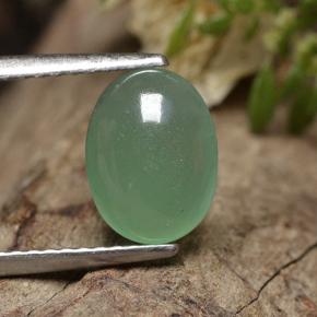 1.8ct Oval Cabochon Green Aventurine for sale thumb image of 1.8ct Oval Cabochon Green Aventurine (ID: 496886)