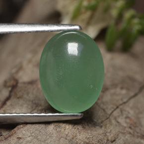 2.3ct Oval Cabochon Green Aventurine for sale thumb image of 2.3ct Oval Cabochon Green Aventurine (ID: 496889)