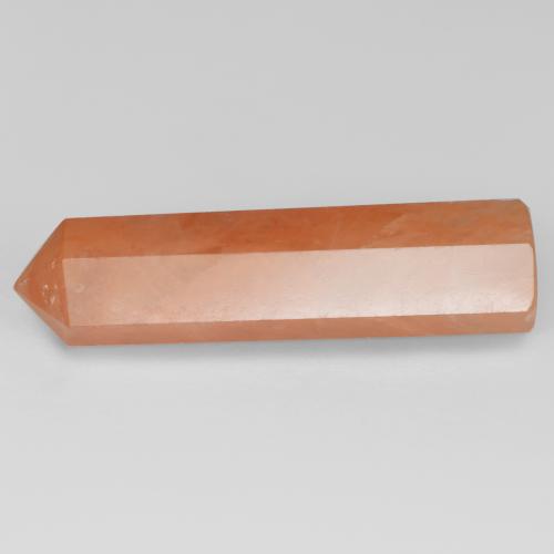 Peach Orange Aventurine Gem - 21.8ct Pencil Cut (ID: 537734)