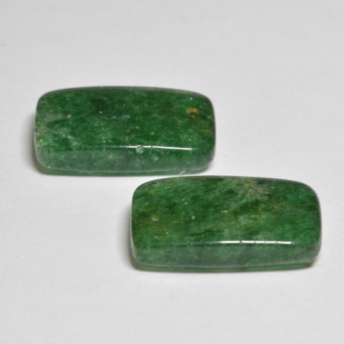 Aventurine Gemstones in 14.8 x 8.8 mm Size for Sale, Aventurine Stones in Intense Green Color