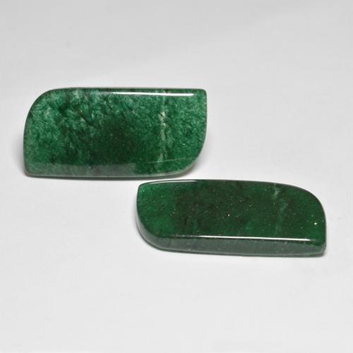 26.15 ctw Green Aventurine Stones, Natural Aventurine in Fancy Cabochon Shape for Sale