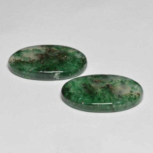 Aventurine Gemstones in 20.2 x 12.2 mm Size for Sale, Aventurine Stones in Green Color