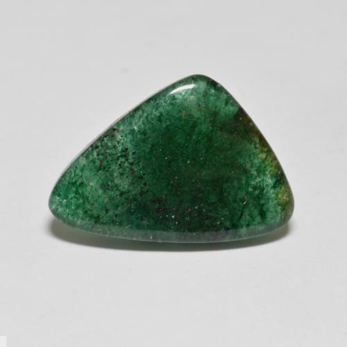 5.77 ct Green Aventurine Gemstone, Aventurine Gem in Fancy Cabochon Shape for Sale.