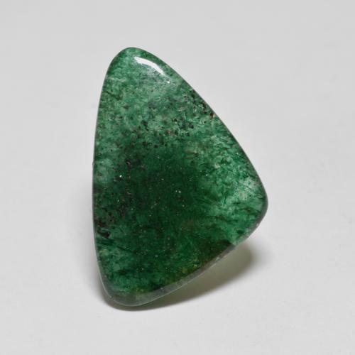 5.77 ct Green Aventurine Stone, Natural Aventurine in Fancy Cabochon Shape for Sale