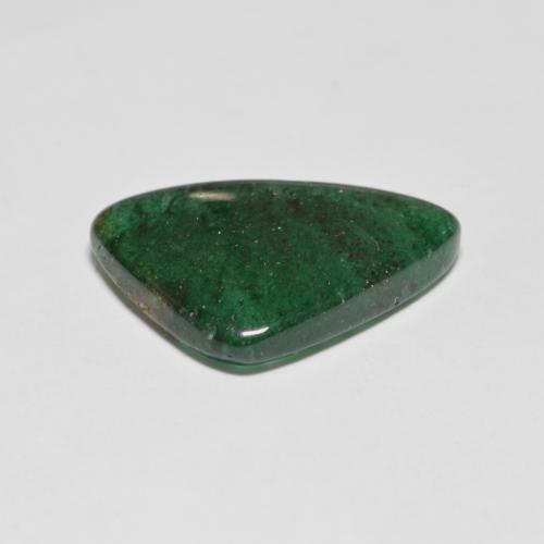 Aventurine Gemstone in 17.6 x 12.1 mm Size for Sale, Aventurine Stone in Medium Green Color