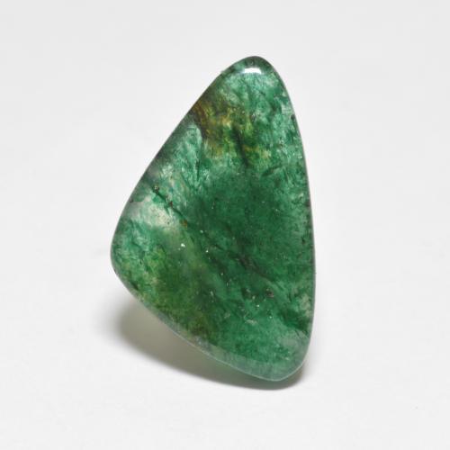 5.54 ct Green Aventurine Stone, Natural Aventurine in Fancy Cabochon Shape for Sale