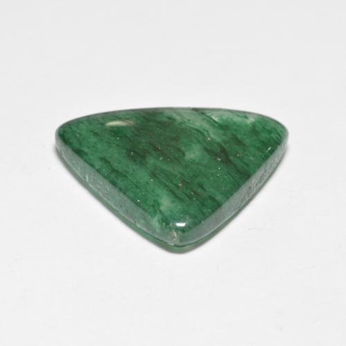 Aventurine Gemstone in 17.8 x 15.2 mm Size for Sale, Aventurine Stone in Medium light Green Color