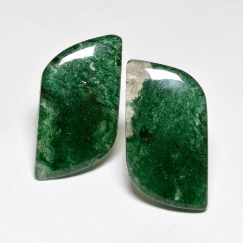 Темно-зеленый Авантюрин Камень - 8.4ct Кабошон (ID: 576144)