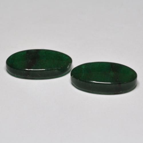 Aventurine Gemstones in 16.4 x 10.8 mm Size for Sale, Aventurine Stones in Dark Green Color
