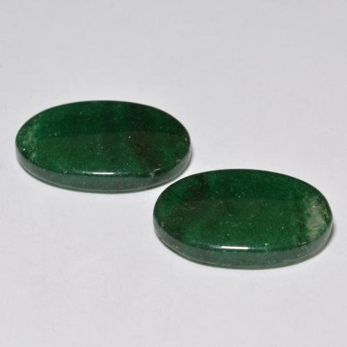 Aventurine Gemstones in 19.1 x 12.4 mm Size for Sale, Aventurine Stones in Multicolor Green Color