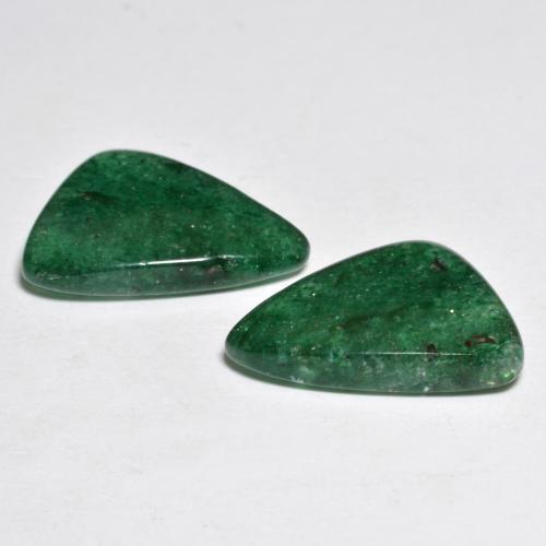 Aventurine Gemstones in 16 x 11.1 mm Size for Sale, Aventurine Stones in Multicolor Green Color
