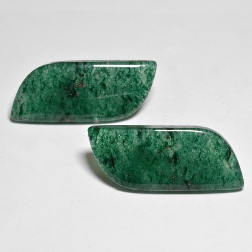 Multicolor Green Aventurine Gem - 10.8ct Fancy Cabochon (ID: 595299)