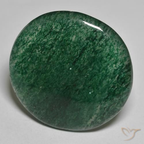 29.77ct Natural Green Aventurine, Round, Translucent, Photo A