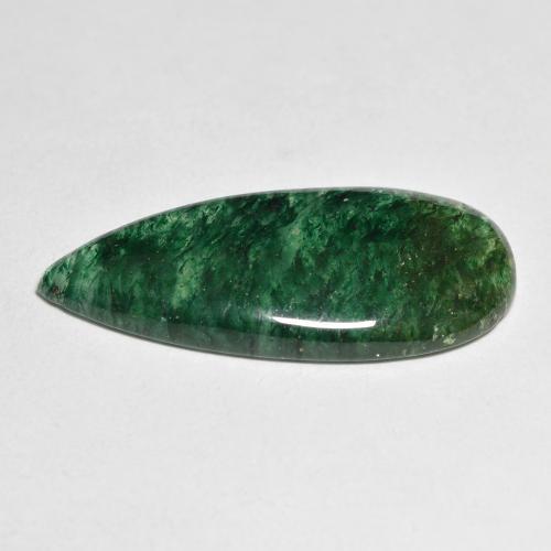 Aventurine Gemstone in 28.4 x 13.2 mm Size for Sale, Aventurine Stone in Multicolor Green Color