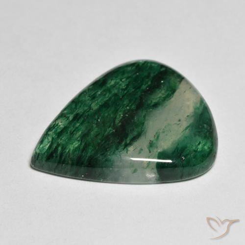 Aventurine Gemstone in 23.8 x 20.4 mm Size for Sale, Aventurine Stone in Green Color