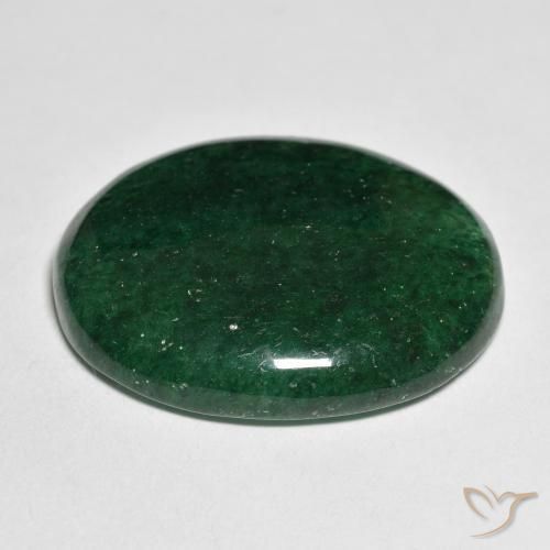 Aventurine Gemstone in 25.7 x 20.7 mm Size for Sale, Aventurine Stone in Green Color