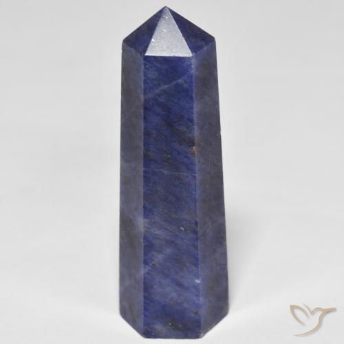 37.5 ct Blue Aventurine, 36.9 x 12.5 mm Pencil Cut From Brazil, Photo A