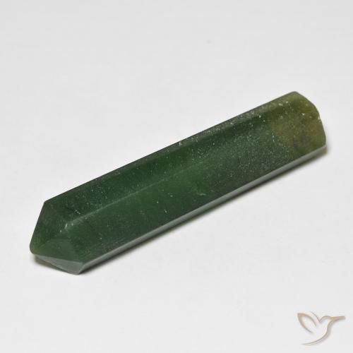 26.19ct Natural Dark Green Aventurine, Fancy, Opaque, Photo A