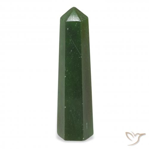 25.24ct Natural Deep Green Aventurine, Fancy, Opaque, Photo A