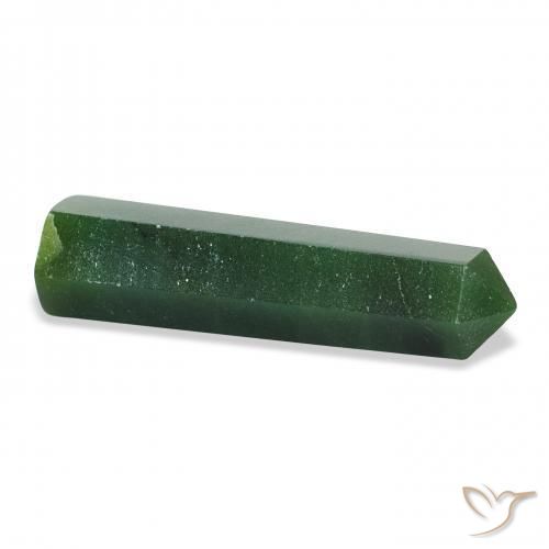 Aventurine Gemstone in 39.7 x 10.7 mm Size for Sale, Aventurine Stone in Jade Green Color
