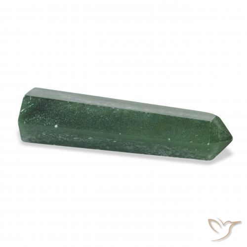 Aventurine Gemstone in 36.8 x 9.9 mm Size for Sale, Aventurine Stone in Jade Green Color