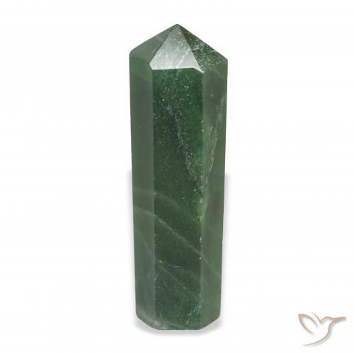 35.16ct Natural Medium Green Aventurine, Fancy, Opaque, Photo A
