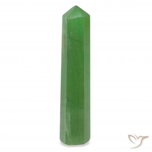 27.77ct Natural Medium Green Aventurine, Fancy, Opaque, Photo A