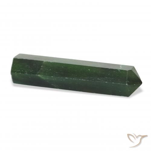 Aventurine Gemstone in 41 x 10.3 mm Size for Sale, Aventurine Stone in Forest Green Color