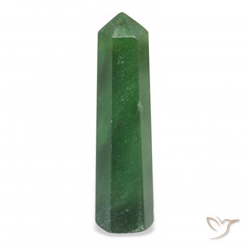 28.00ct Natural Medium Green Aventurine, Fancy, Opaque