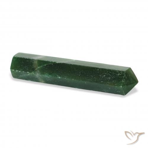 Aventurine Gemstone in 41.3 x 9 mm Size for Sale, Aventurine Stone in Intense Green Color