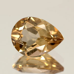 1.15 ct Brown Axinite Stone, Natural Axinite in Pear Facet Shape for Sale