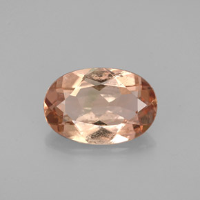 1.60 ct Brown Axinite Gemstone, Axinite Gem in Oval Facet Shape for Sale.