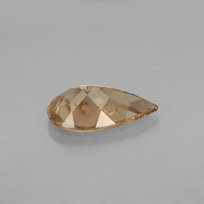 Axinite Gemstone in 12.1 x 7.5 mm Size for Sale, Axinite Stone in Golden Brown Color