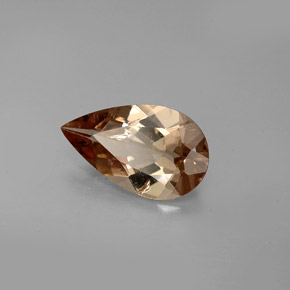 2.04 ct Brown Axinite Stone, Natural Axinite in Pear Facet Shape for Sale