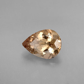 1.74 ct Brown Axinite Stone, Natural Axinite in Pear Facet Shape for Sale