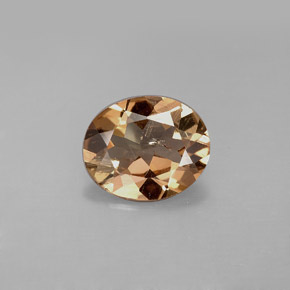 2.36 ct Brown Axinite Gemstone, Axinite Gem in Oval Facet Shape for Sale.