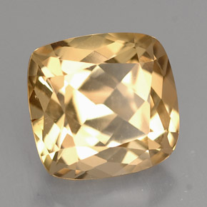3.85 ct Brown Axinite Stone, Natural Axinite in Cushion-Cut Shape for Sale