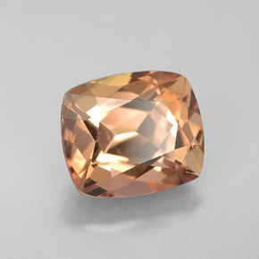 3.66 ct Brown Axinite Stone, Natural Axinite in Cushion-Cut Shape for Sale