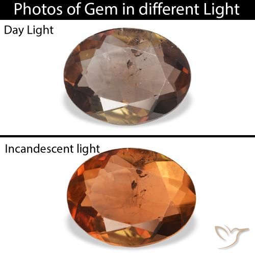 1.67ct Natural Dark Brown Axinite, Oval, SI