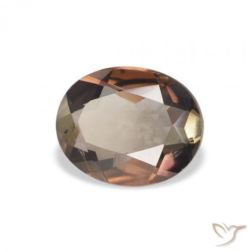 1.68 ct Brown Axinite Stone, Natural Axinite in Oval Facet Shape for Sale