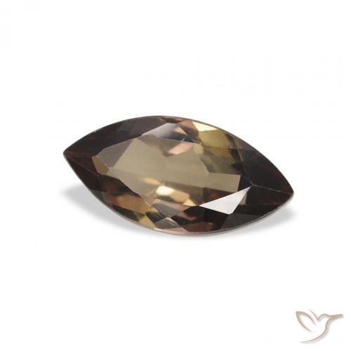 1.05 ct Brown Axinite Stone, Natural Axinite in Marquise Facet Shape for Sale