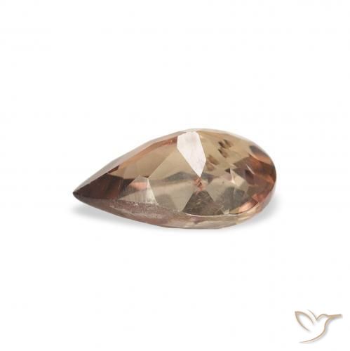 Axinite Gemstone in 7.7 x 5.1 mm Size for Sale, Axinite Stone in Dark Brown Color