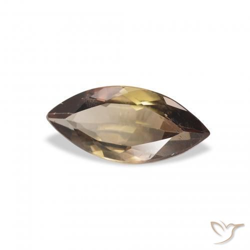 1.03 ct Brown Axinite Stone, Natural Axinite in Marquise Facet Shape for Sale